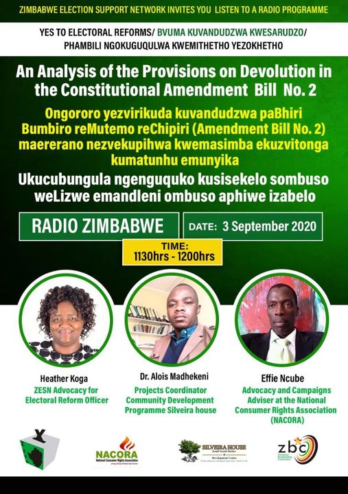 An Analysis of the provisions on Devolution in the Constitutional Amendment Bill No.2